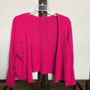 Hot Pink Cardigan
